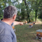Olivier Du Peloux et ses ruches